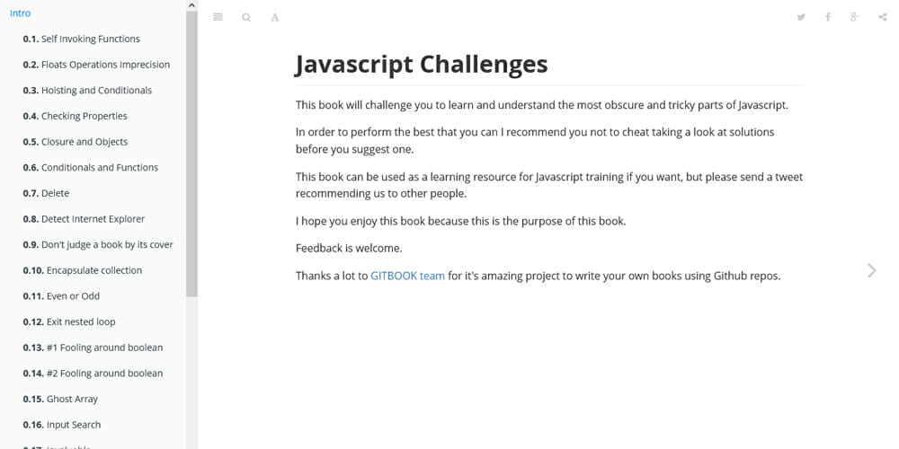 Ultimate Collection of JavaScript Learning Resources(FREE) 41 Javascript Challenges