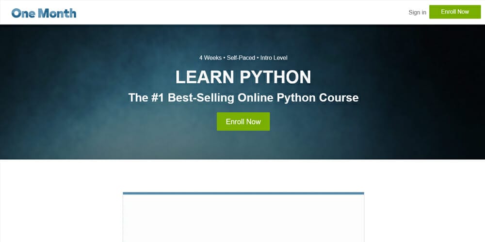 Learn Python by One Month