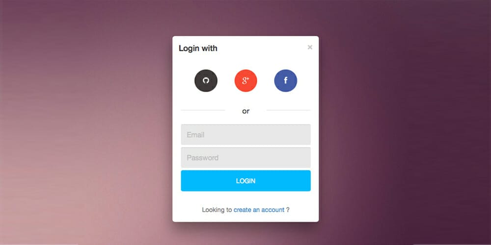 Login and Register Modal