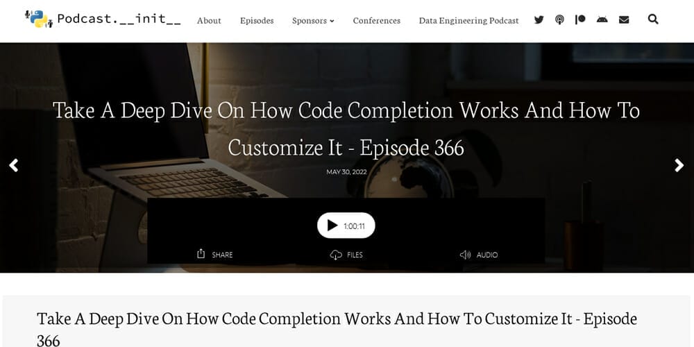 Discover the Best Places To Learn Python 69 Podcast init