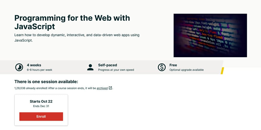 Ultimate Collection of JavaScript Learning Resources(FREE) 70 Programming for the Web with JavaScript