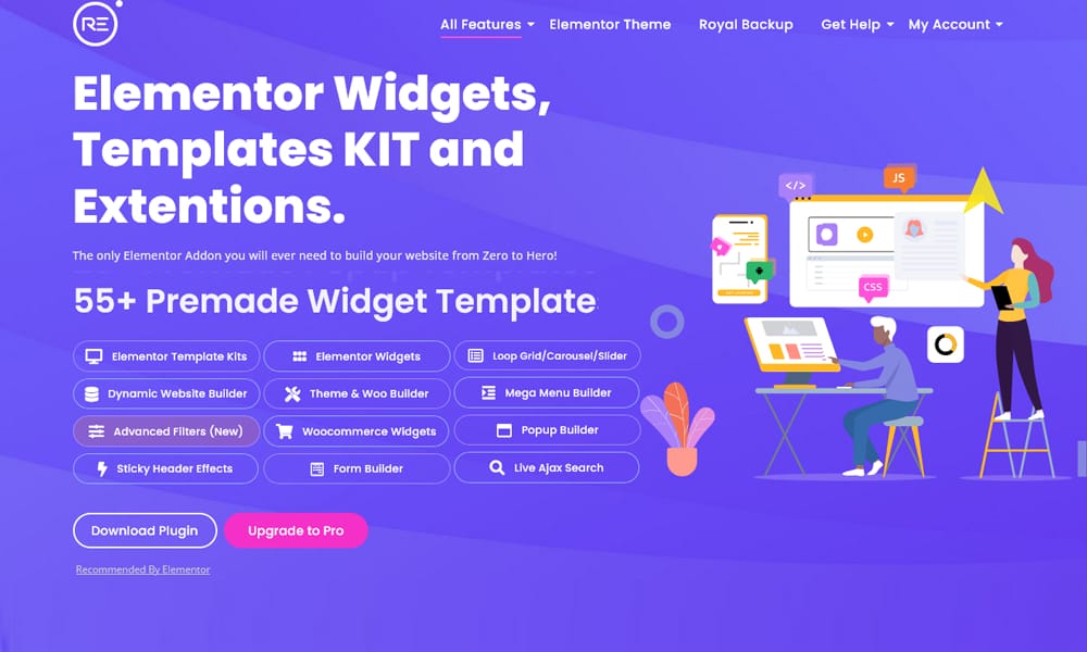 Royal Elementor Addons Templates