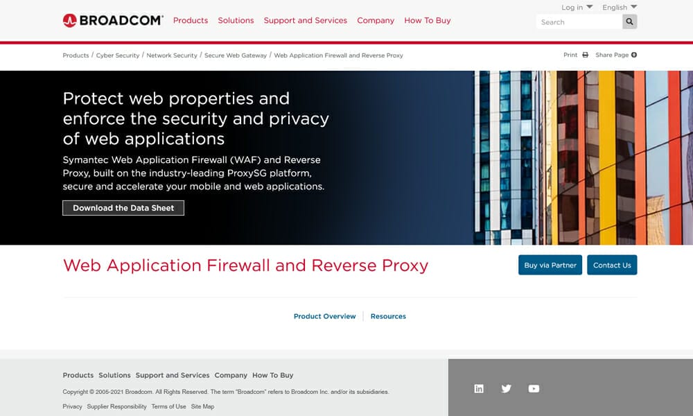Symantec Web Application Firewall And Reverse Proxy