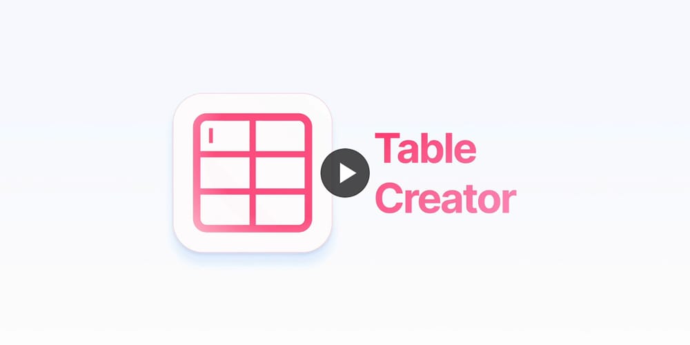 Table Creator