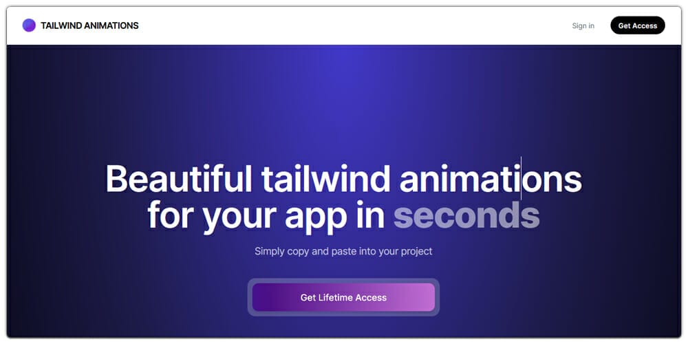 Tailwind Animations