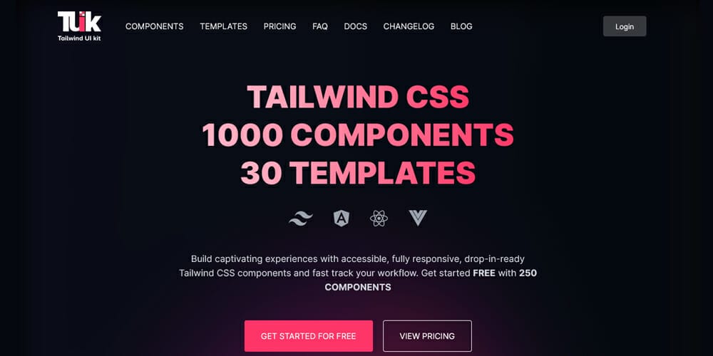 Free Tailwind CSS UI Components and Resources 25 Tailwind UI Kit