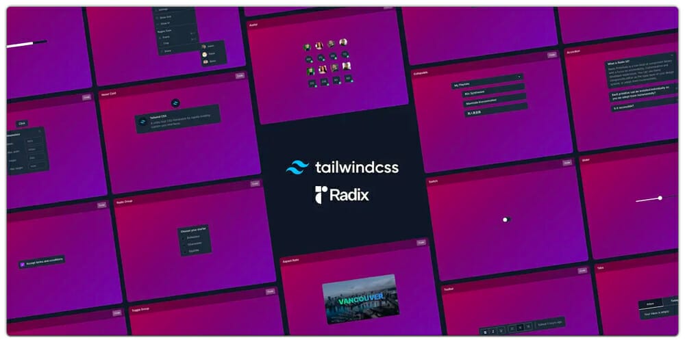 Tailwindcss Radix 