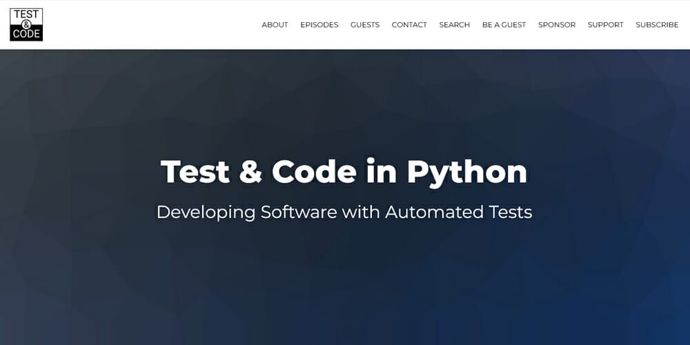 Test & Code in Python