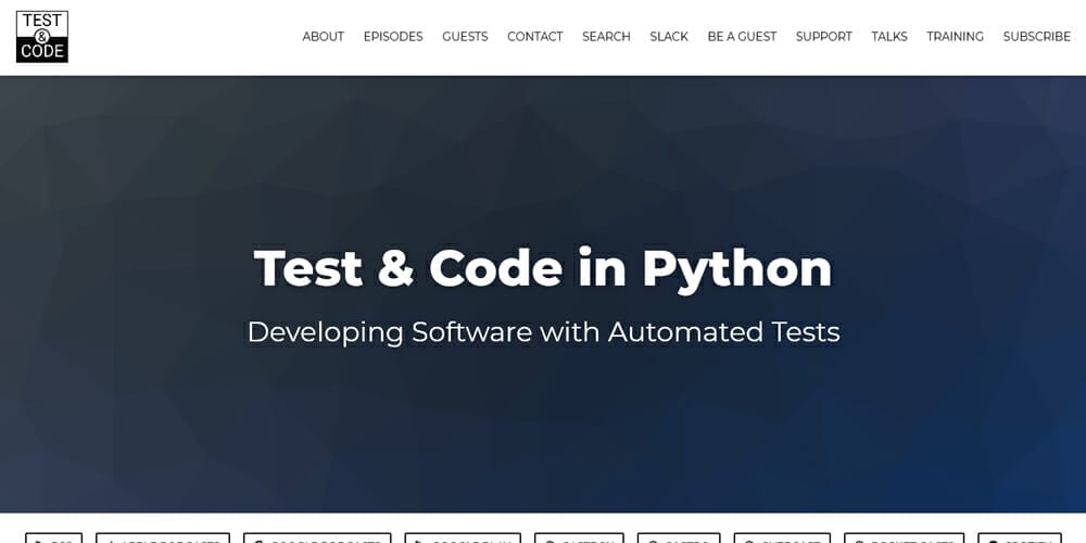 Test and Code in Python