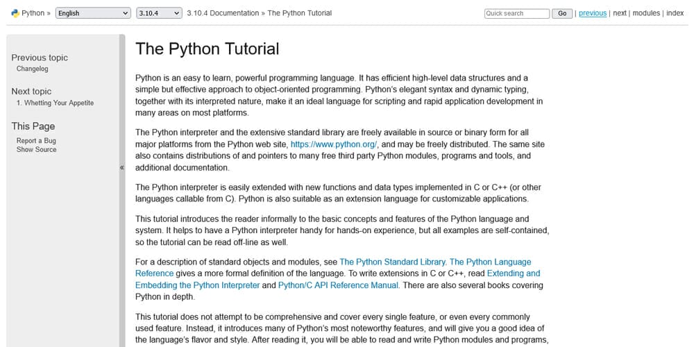 Discover the Best Places To Learn Python 20 The Python Tutorial