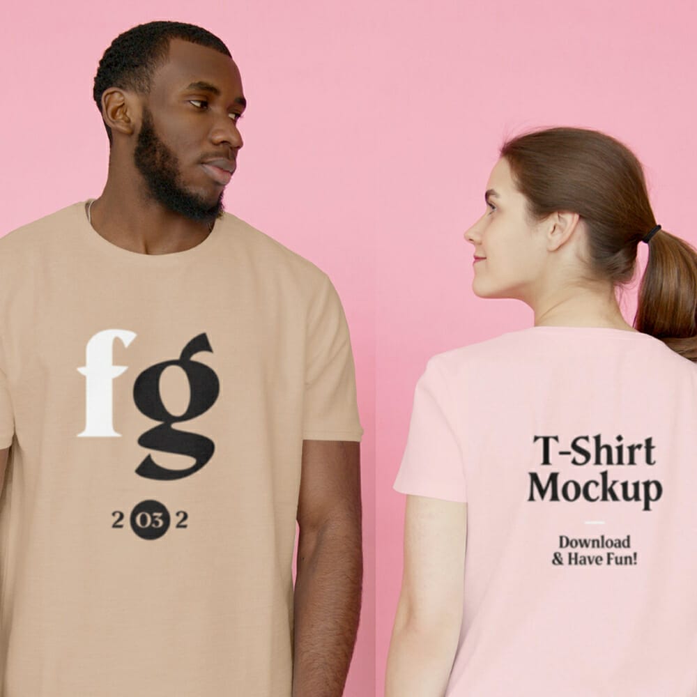 Two T-Shirt’s Mockup