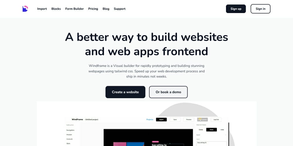 Free Tailwind CSS UI Components and Resources 68 Windframe