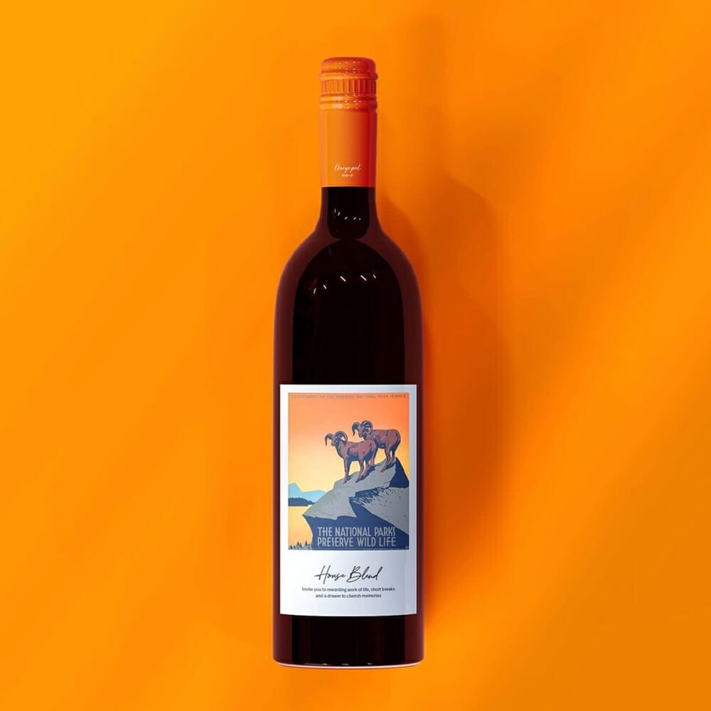 Wine Bottle Mockup