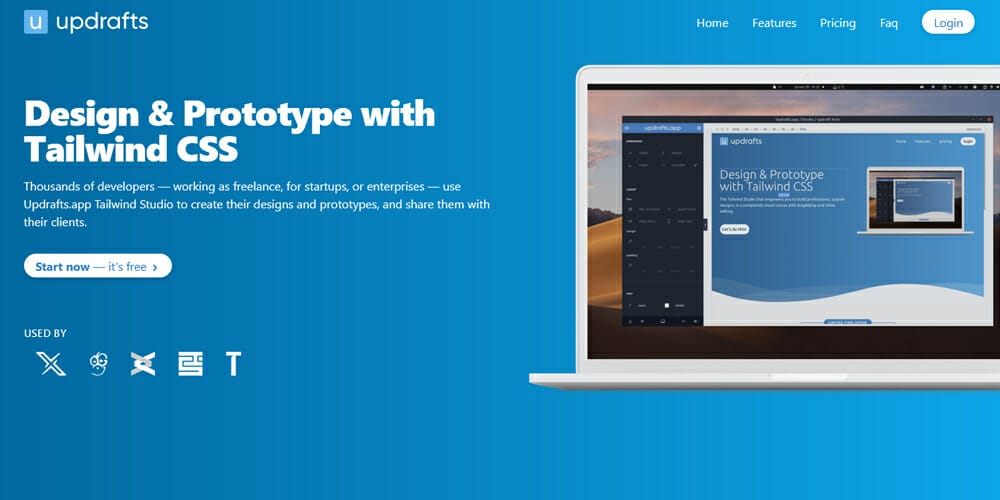 Free Tailwind CSS UI Components and Resources 72 Updrafts