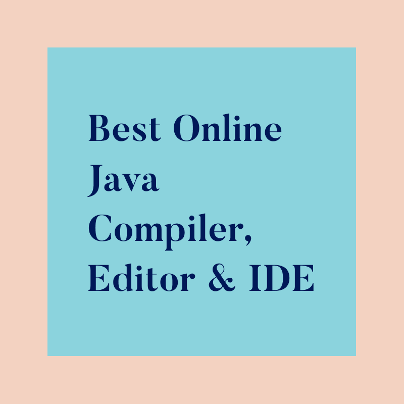 Online editor and compiler
