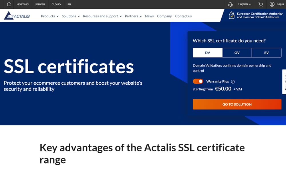 Actalis SSL