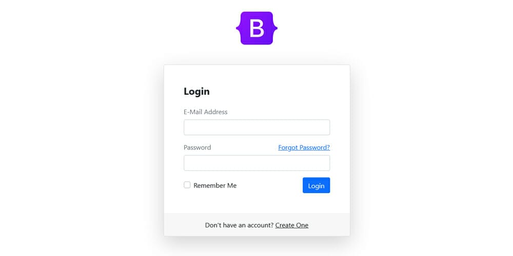 Bootstrap 5 Login Page