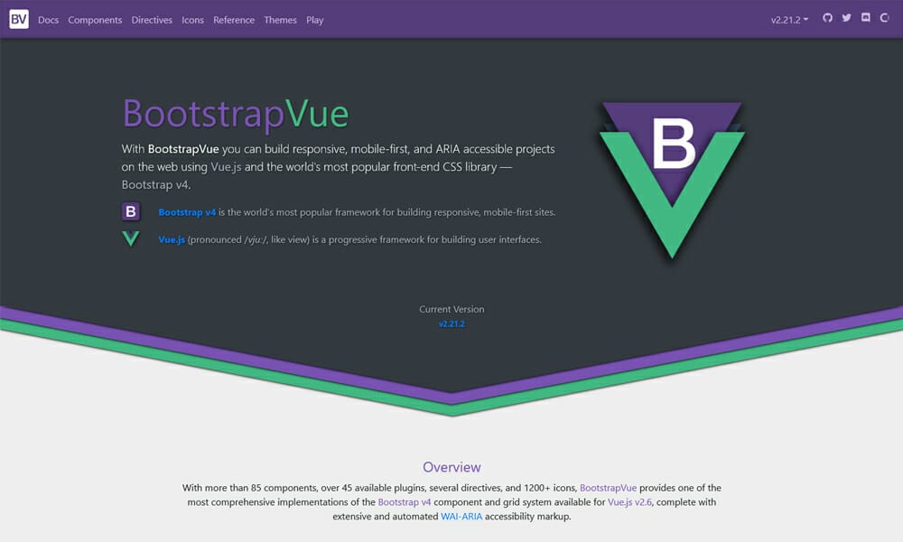 20+ Vue JS UI Component Libraries 2022 1 BootstrapVue