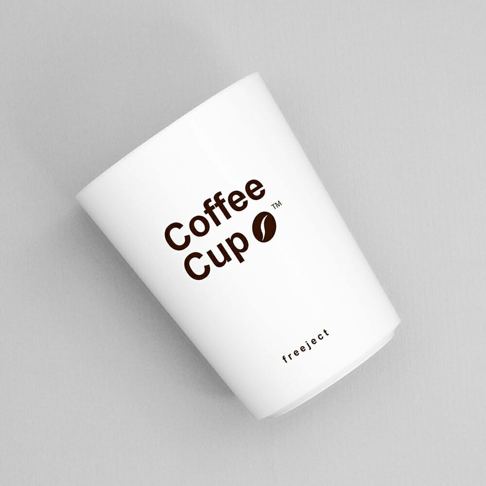 Coffee Cup Mockup Design PSD