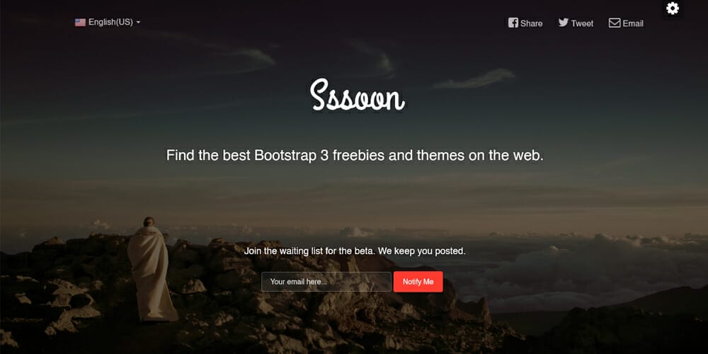 Free Under Construction Html Templates 47 Coming Sssoon Page