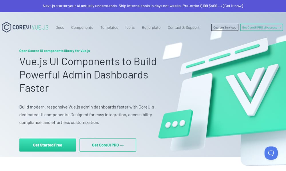 CoreUI Vue