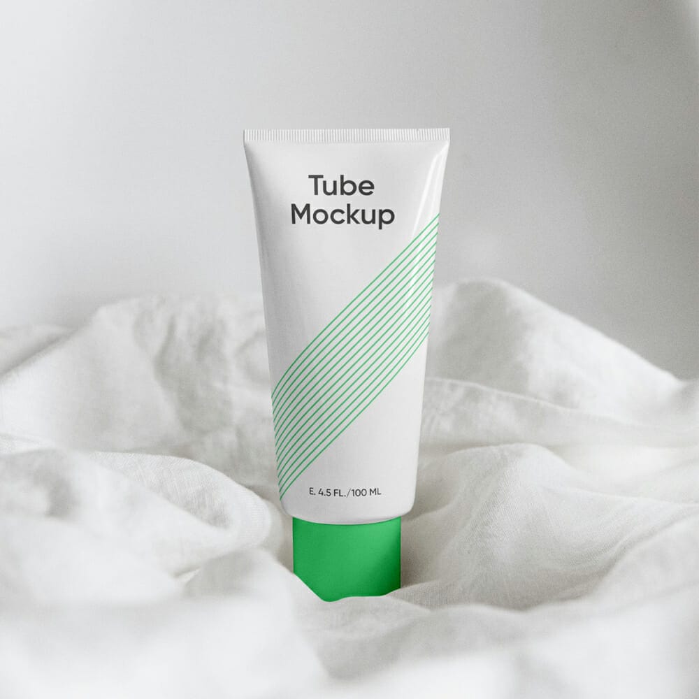 Cosmetics Tube PSD Mockup