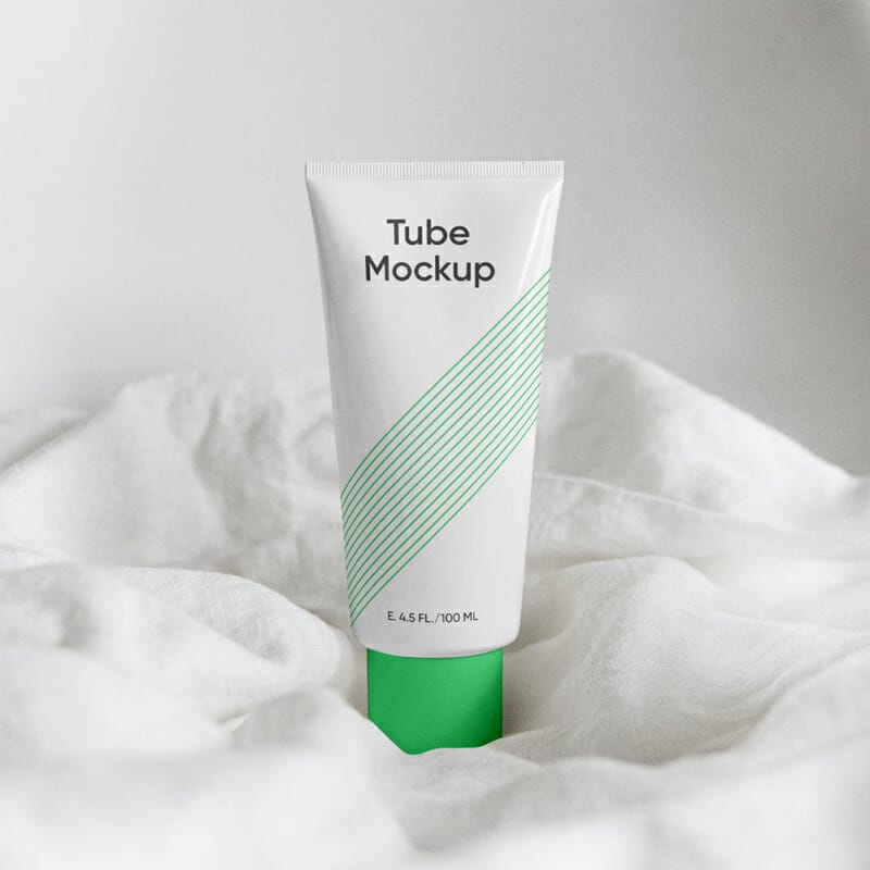 Cosmetics Tube PSD Mockup