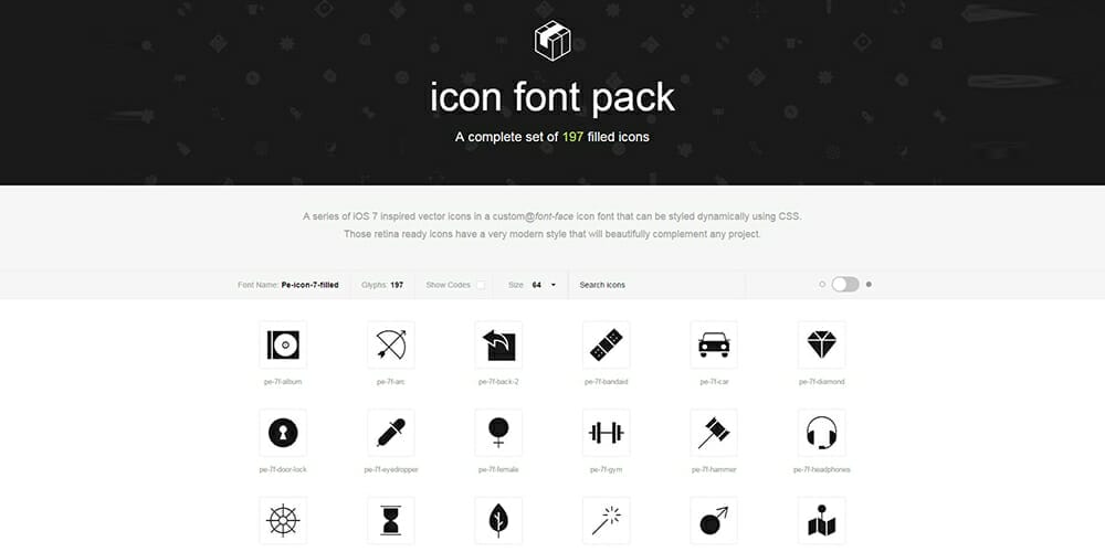Useful Free Icon Fonts 20 Useful Free Icon Fonts 7