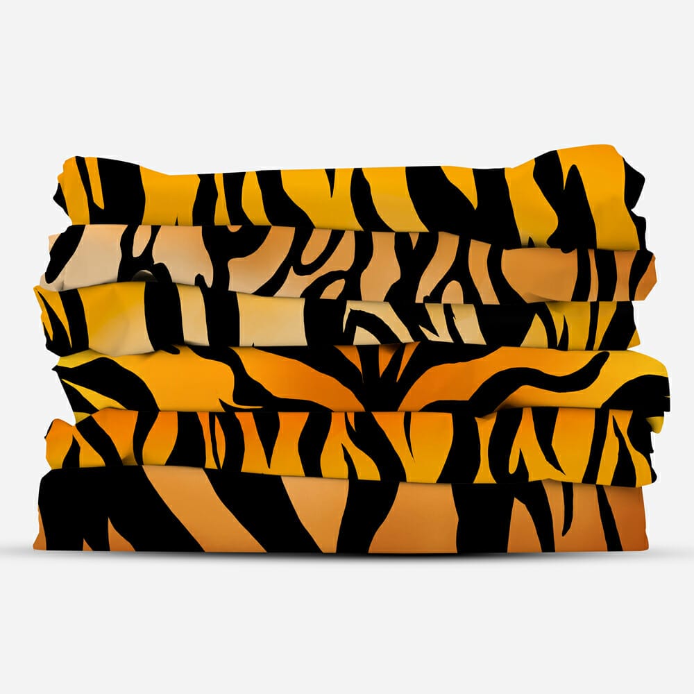 Folded Fabric Stack Mockups Design