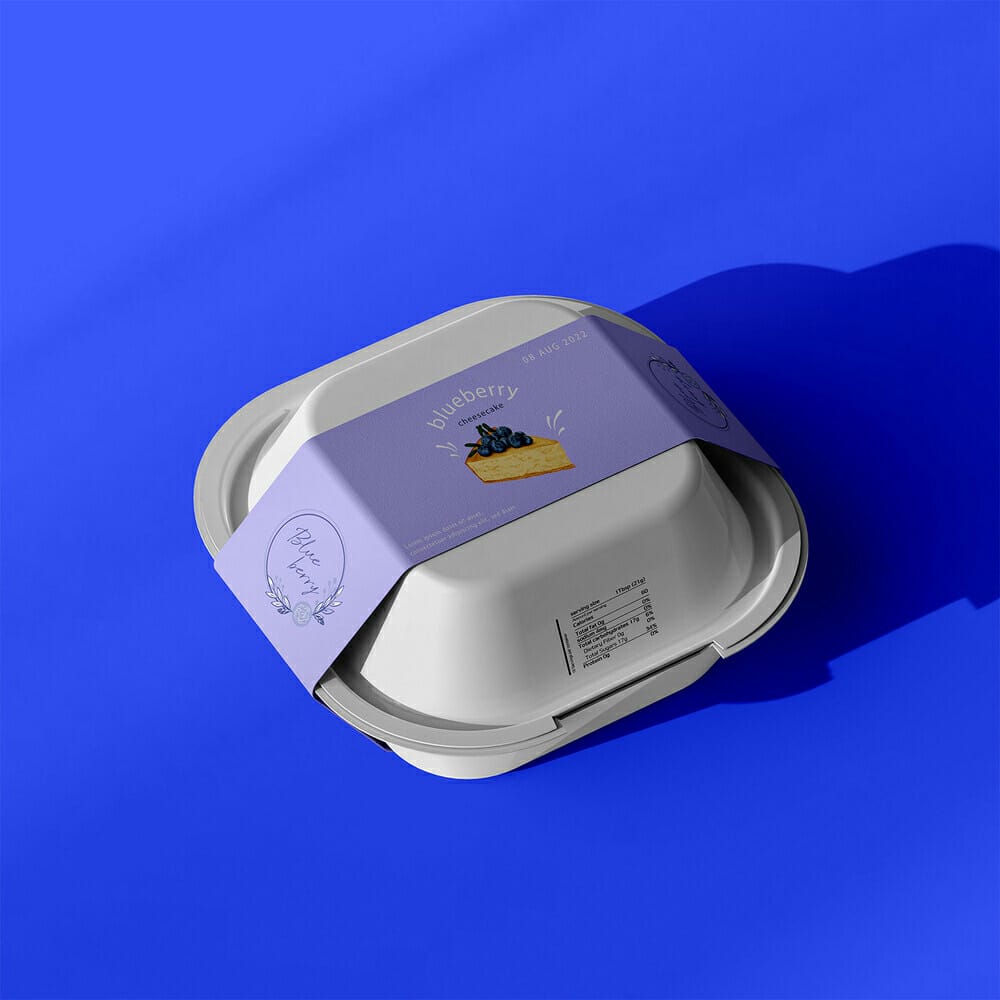Food Container Mockup