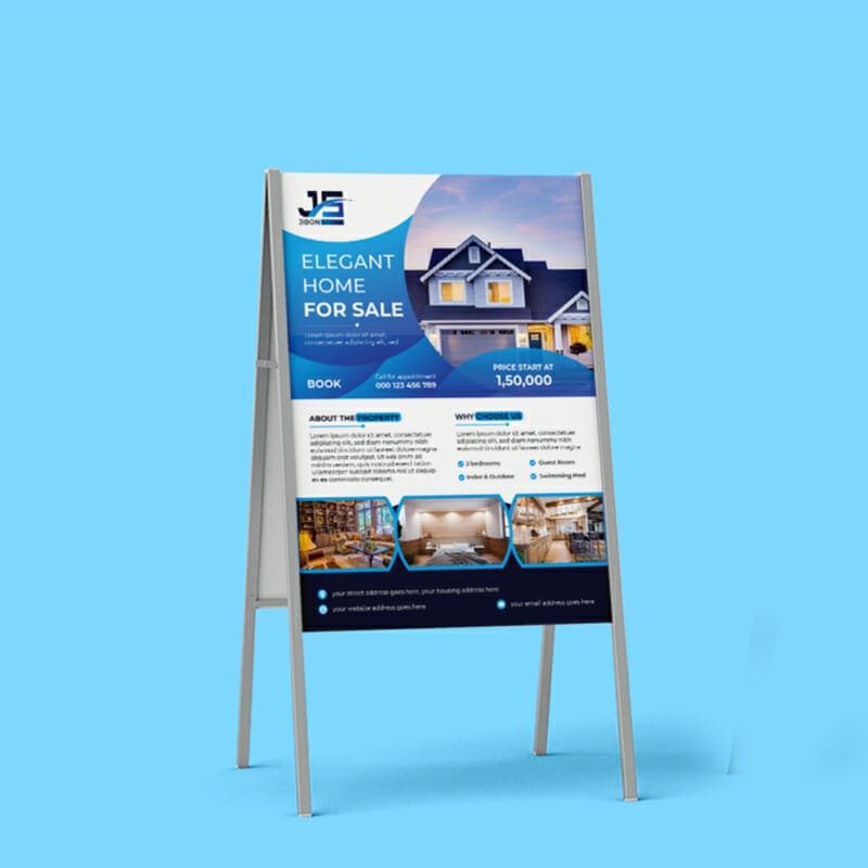 Free Board Mockup PSD Template