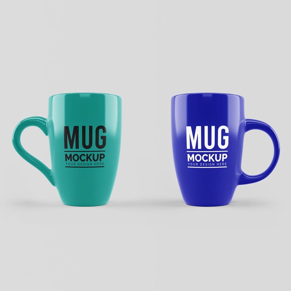 Free Ceramic Mug Mockup