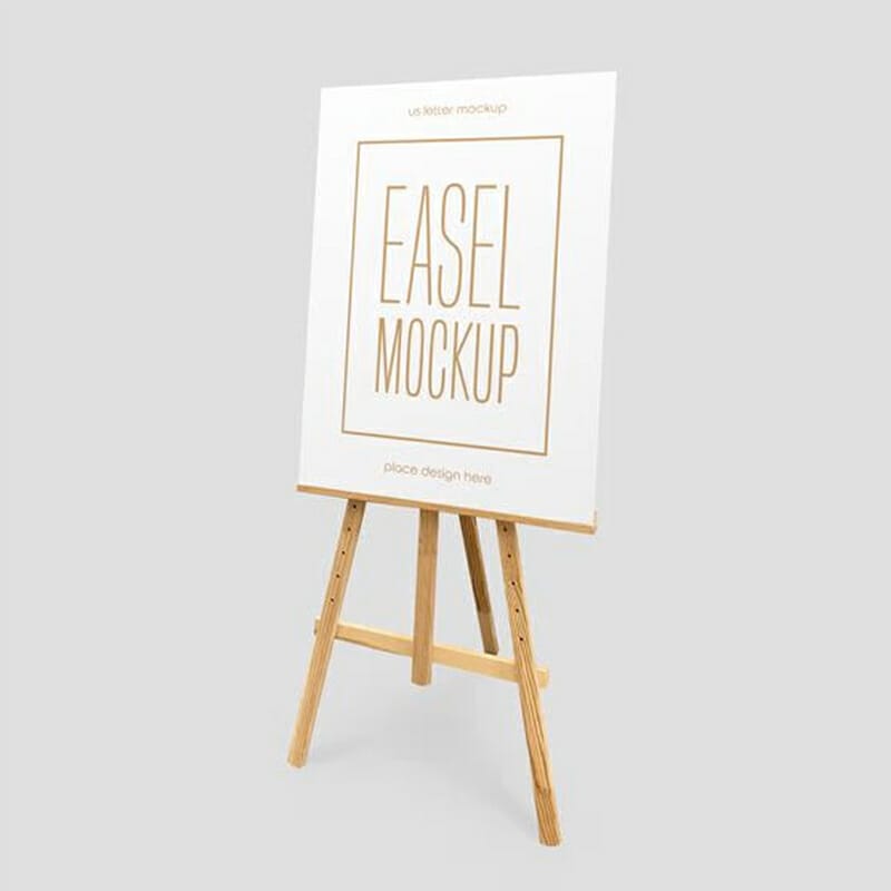 Free Easel Mockup