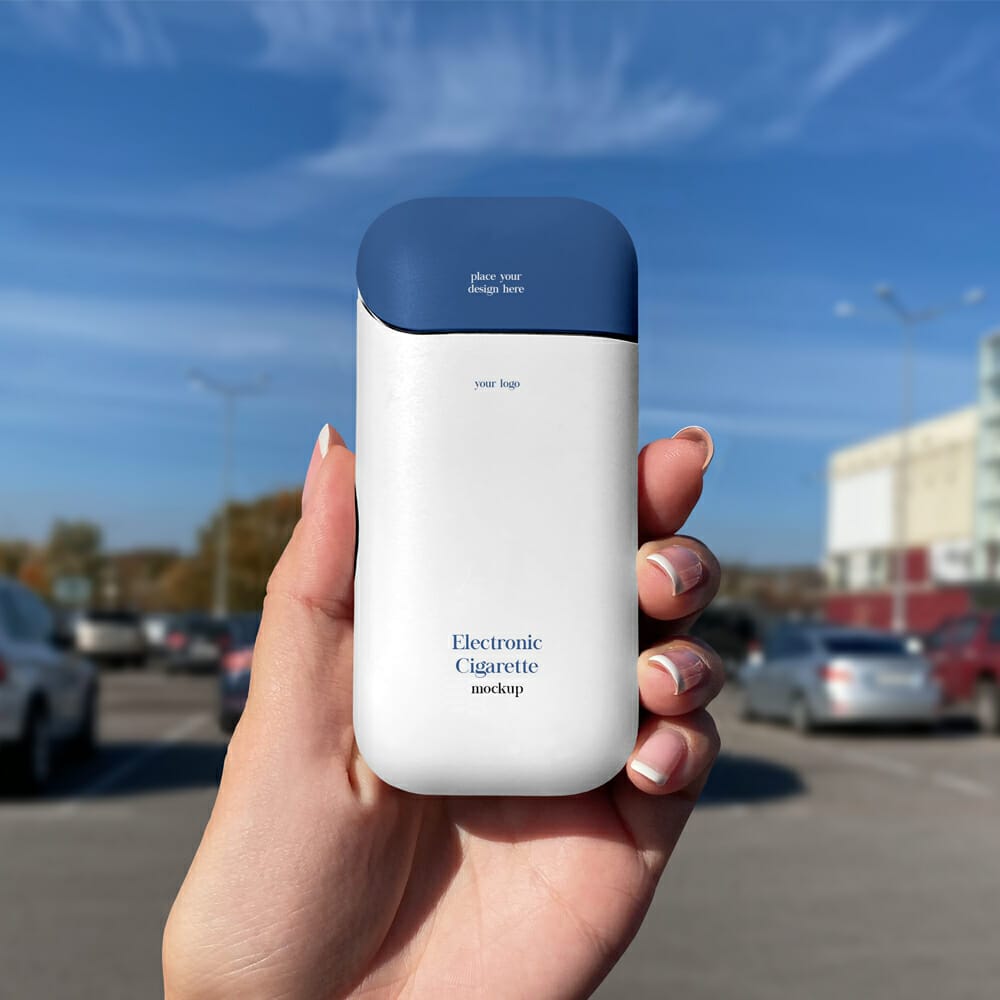 Free Electronic Cigarette Mockup