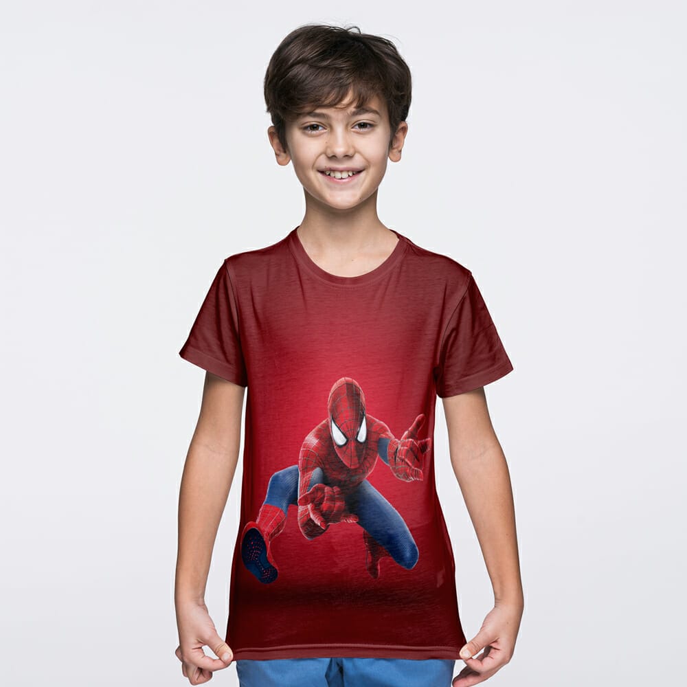 Free Kids T-Shirt Mockup PSD Template
