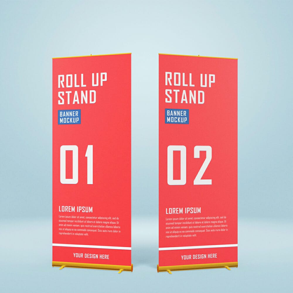 Free Roll-Up Mockup