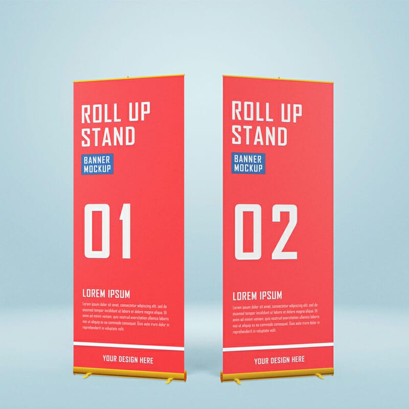Free Roll-Up Mockup