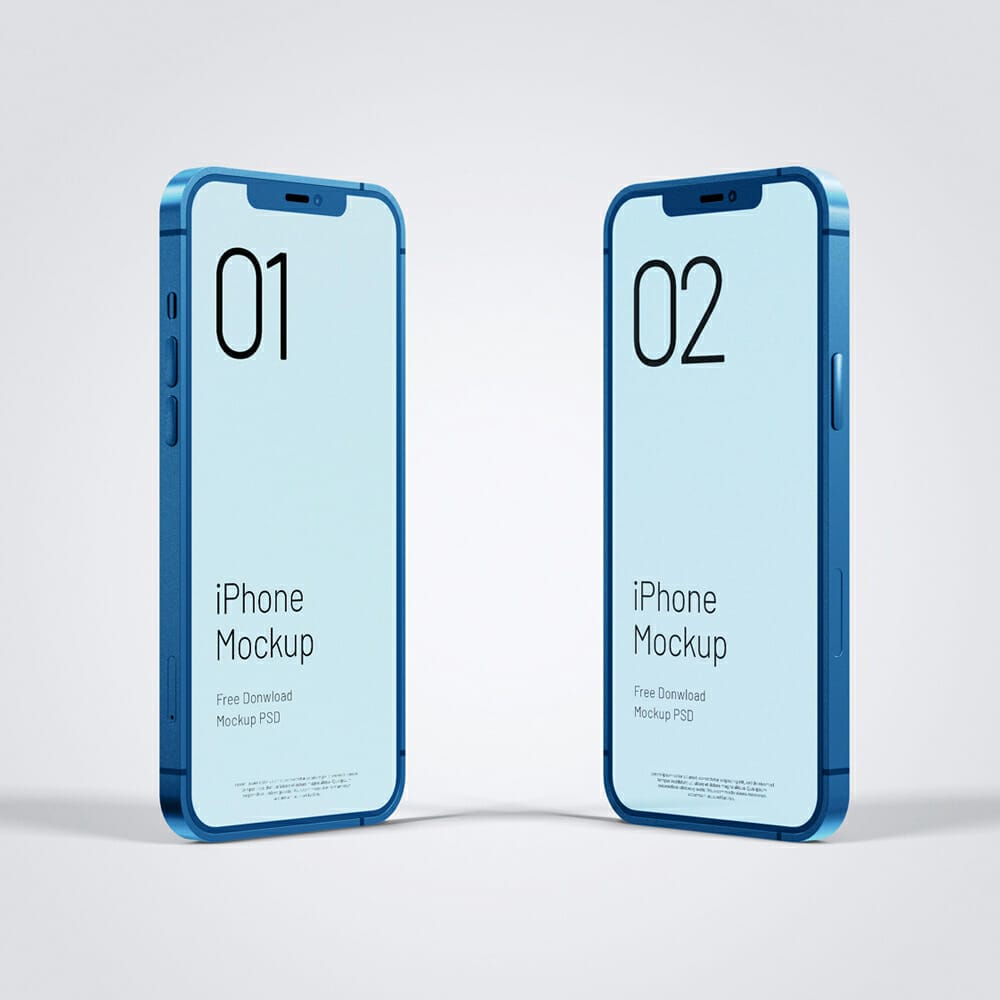 Free iPhone 12 Pro Max Mockup