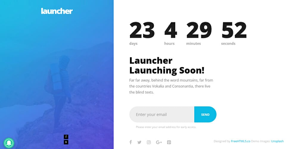 Free Under Construction Html Templates 15 Launcher