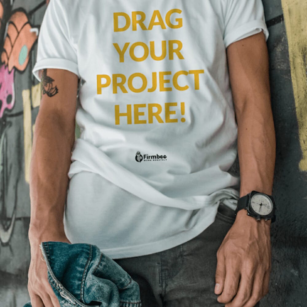 Male T-Shirt Mockup