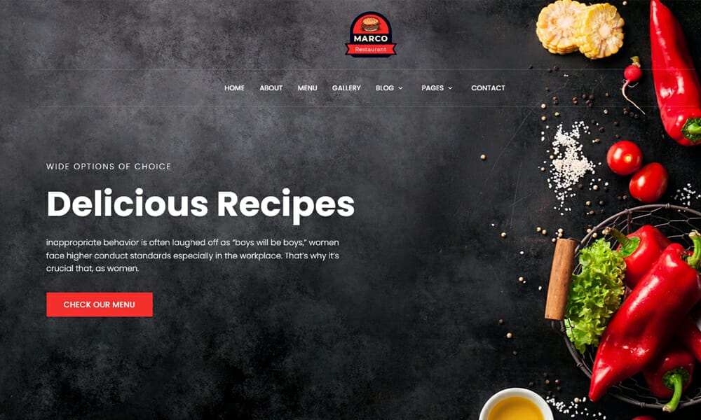 50+ Best Free Restaurant HTML Website Templates Of 2023