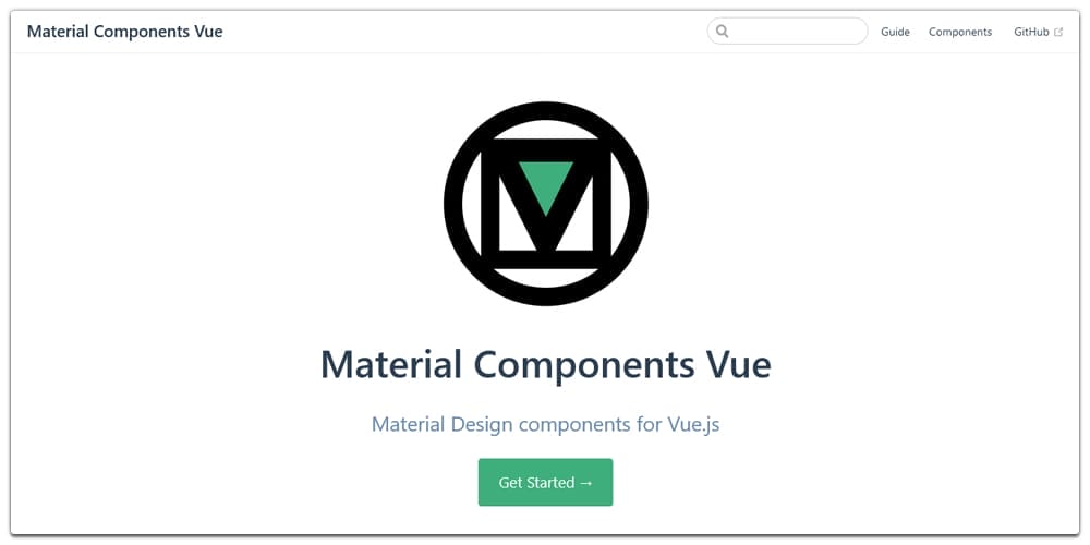 Material Components Vue