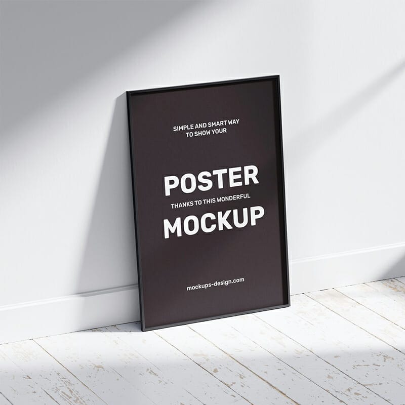 Poster Frame Mockup » CSS Author