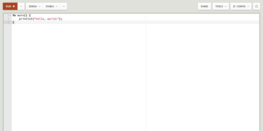 Excellent Online Code Editors 23 Rust Playground