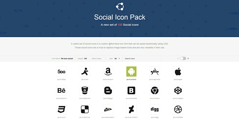 Useful Free Icon Fonts 6