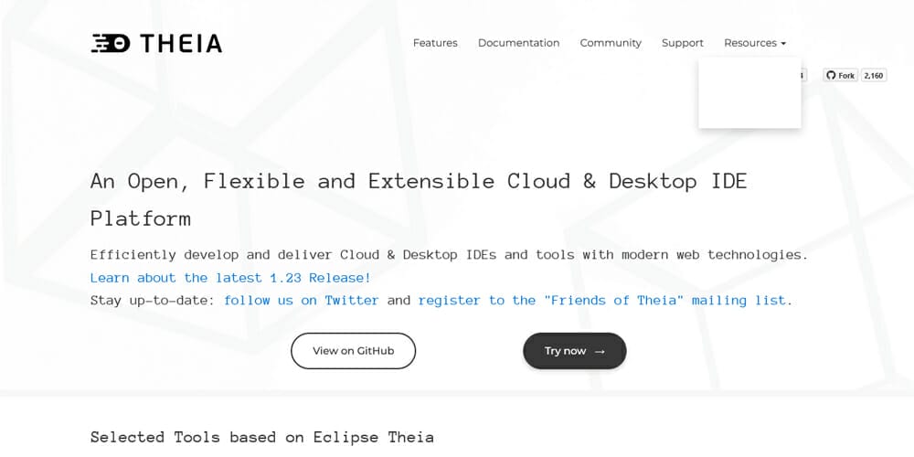 Excellent Online Code Editors 18 Theia