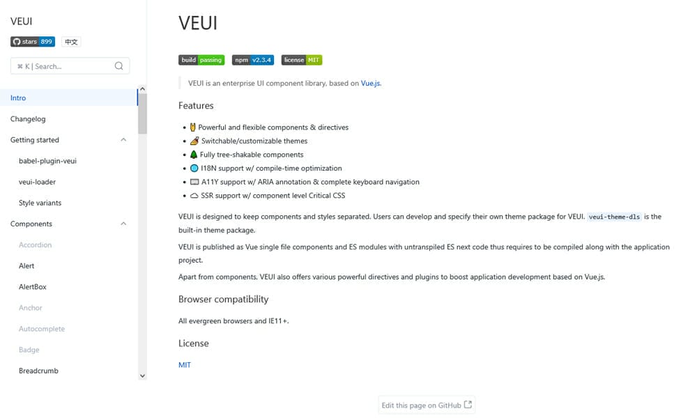 20+ Vue JS UI Component Libraries 2022 15 VEUI