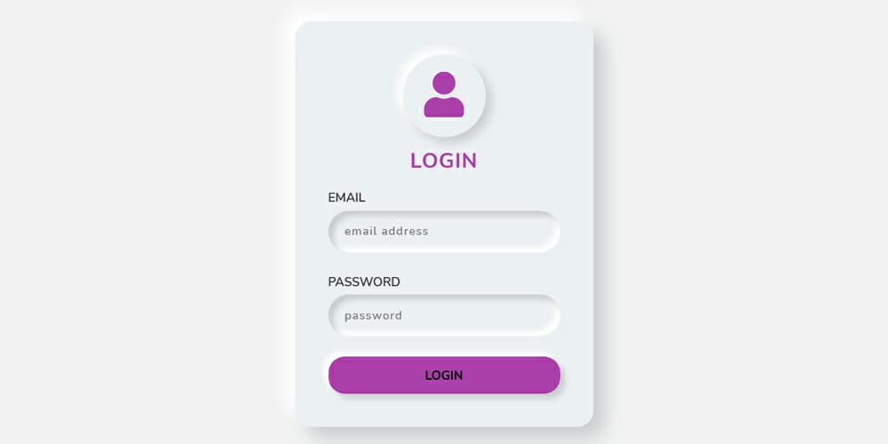 Bootstrap Login Form Style