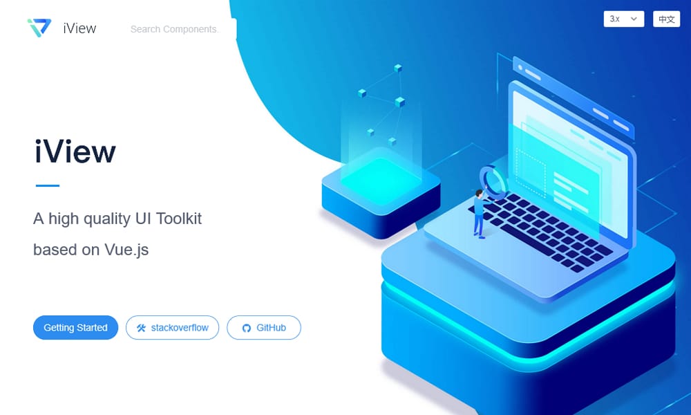 20+ Vue JS UI Component Libraries 2022 12 iView