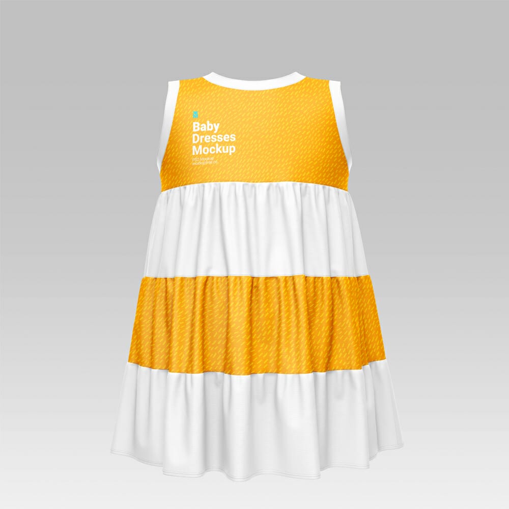 Free Baby Dresses Mockup